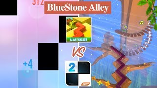 Dancing Line VS Piano Tiles 2  BlueStone Alley [upl. by Giverin]