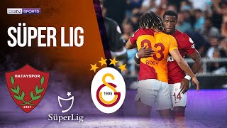 Hatayspor vs Galatasaray  SÜPER LIG HIGHLIGHTS  11112023  beIN SPORTS USA [upl. by Iba89]