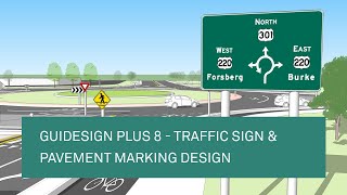 Traffic Sign amp Pavement Marking Design  GuideSIGN Plus 8 Webinar [upl. by Leandra]