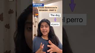 English to Spanish in 60 Seconds Create Sentences Like a Pro 🇪🇸💬 LearnSpanish Shorts english [upl. by Cantone]