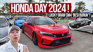 HONDA CIVIC FD2R with FK8R ENGINE Grand Prize Lucky draw BESI BURUK HONDA DAY 2024 MALAYSIA [upl. by Drarej382]