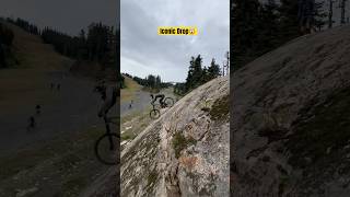 Whistler Bike Park Iconic Drop thriller mtb downhillmtb whistlerbikepark mountainbiking [upl. by Nyladnek]