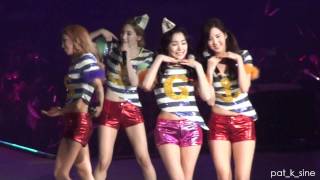 Fancam 120212 Tiffany  HaHaHa Girls Generation Tour in Bangkok SeoSic [upl. by Hey]