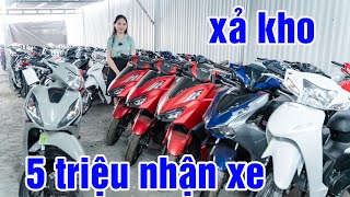 XẢ KHO VARIO 125 160 VISION THỂ THAO FUTURE WAVE EXCITER 150 155 WINNER V4 SỐC 5 TRIỆU [upl. by Roselyn]