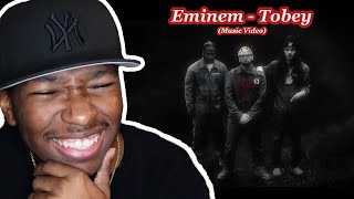 WHOS TOP 5  Eminem  Tobey Music Video Prodijet Reacts [upl. by Abraham]