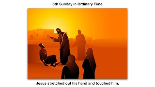 I want to Be healed Homily for the 6th Sunday in Ordinary Time Year B [upl. by Rebmit]