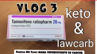 TENGO CÁNCER EL TAMOXIFENO HORMONATERAPIA CARCINOMA DUCTAL Y EFECTOS EN MI Vlog 3 [upl. by Aryas]