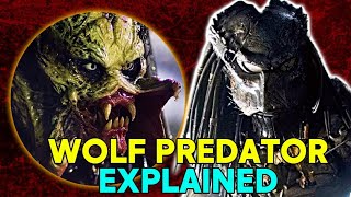 Wolf Predator Explained  The Elite Xenomorph Killer Yautja Who Was Sent To Kill Predalien Hybrid [upl. by Kcirdneh410]