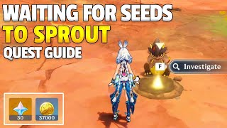 Waiting For Seeds to Sprout  Quest Guide  Genshin Impact [upl. by Lamahj]