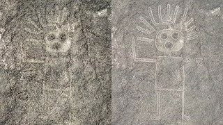 Archaeologists use AI to Discover 303 unknown Nazca Geoglyphs [upl. by Ahsekim256]