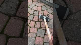 How to Easily Remove Moss from Between Patio Blocks [upl. by Albarran]