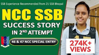 My 5 Days SSB Experience  Meet Anchal Singh  NCC SSB Success Story  SSB Interview Tips [upl. by Boyce]