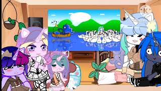 Alicorn princesses react to comics  mlp [upl. by Ennaira]