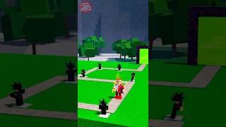 Isso Não é um Tower Defense 😅 roblox tsb thestrongestbattlegrounds dudubetero [upl. by Atiuqan]