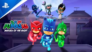 PJ Masks Heroes of the Night  Launch Trailer  PS4 [upl. by Marja]