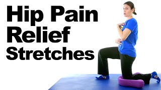 Hip Pain Relief Stretches – 5 Minute Real Time Routine [upl. by Riannon]