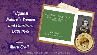 “Against Nature” Women and Chartism 18381848 – Mark Crail [upl. by Retrop]