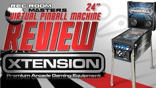 REVIEW 24quot RecRoomMasters Virtual Pinball Table [upl. by Ivatts]