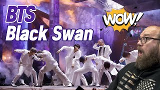 MY FIRST TIME HEARING  BTS  BLACK SWAN  REACTION [upl. by Ennayelhsa]