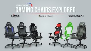 Gaming Chairs Explored  Whats right for you [upl. by Torie]