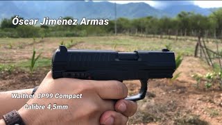 Prueba Pistola Walther CP99 Compact Umarex CO2 [upl. by Kendrick918]