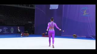 Vlada NIKOLCHENKO UKRAINE  CLUBS AA  FIG World Cup Faliro 2024 [upl. by Yruama]