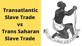 Transatlantic Slave Trade vs Trans Saharan Slave Trade shorts [upl. by Ahsikyt]