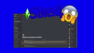 This SIMS 4 player made a Sims 4 DISCORD server for sharing MODS and CC [upl. by Ruscher154]