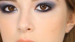 Navy Smokey Eye Makeup Tutorial [upl. by Ahsein673]