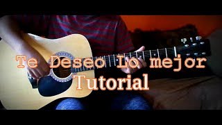 Como tocar Te Deseo lo mejor  Alta consigna En guitarra  Tutorial  Acordes [upl. by Ahsietal73]