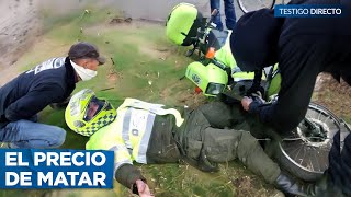 Así roban a policías y venden sus armas en el mercado negro de Bogotá [upl. by Yvan900]