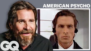 Christian Bale Breaks Down His Most Iconic Characters  GQ [upl. by Araek]