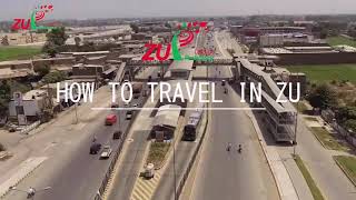 How to travel in ZU Peshawar Documentary on Peshawar BRT [upl. by Rahab57]