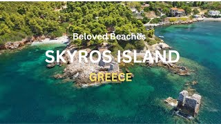 The Beaches of Skyros Island Greece  Travel Video [upl. by Simonetta624]