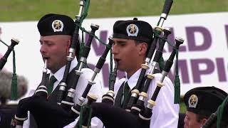 Auckland amp District Pipe Band — Medley Performance — World Pipe Band Championships 2023 [upl. by Diao]