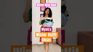 Myntra Winter Wear Haul l latest Winter Wear l Affordable Sweater Haul myntra sweater winterwear [upl. by Yenor]