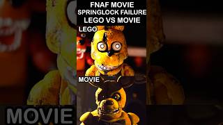 FNAF MOVIE SPRINGLOCK FAILURE Movie Vs LEGO  FNaF Movie 2 [upl. by Aeniah]