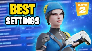 BEST Controller Settings  Sensitivity For OG Fortnite Chapter 2 PS4PS5XBOX [upl. by Corby]