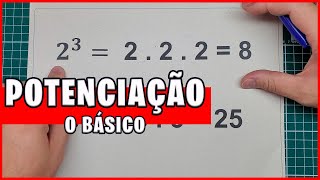 Potenciação  O Básico [upl. by Kramnhoj997]