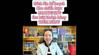 Cách lên kế hoạch cho chiến lược Marketing thu hút khách hàng tiềm năng nguyenthihoangdiem [upl. by Alderman]