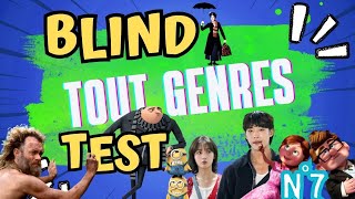 BLIND TEST TOUT GENRES [upl. by Nylak]