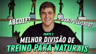 MELHOR DIVISÃO DE TREINOS PARA NATURAIS 02 😱🌱 [upl. by Ginder953]