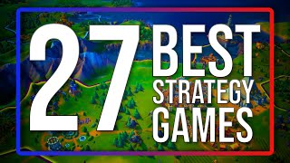 Top 27 BEST STRATEGY Games [upl. by Toomay]