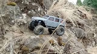 Rock Crawling Labor day FUN scx24 trending [upl. by Aimas]