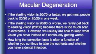 Macular Degeneration Can Be Reversed [upl. by Corena970]