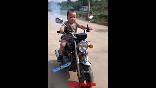 My girl and tigebike driving good 💖🙏 please subscribe [upl. by Beera]