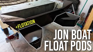 JON BOAT FLOAT PODS GUIDE  Everything you need to know [upl. by Betthel]