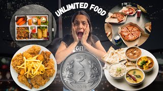 Living at Airport Food For 24 Hours 😱😱  Bangalore 080 Lounge Review 😍 [upl. by Zampino400]