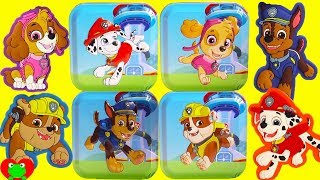 Genie Opens Paw Patrol Surprise Tins [upl. by Pennie]