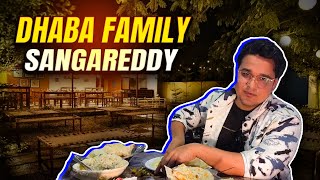 Best Dhabas of Hyderabad  Family Dhaba Restaurant  Exploring with bhukkanawab [upl. by Conall]